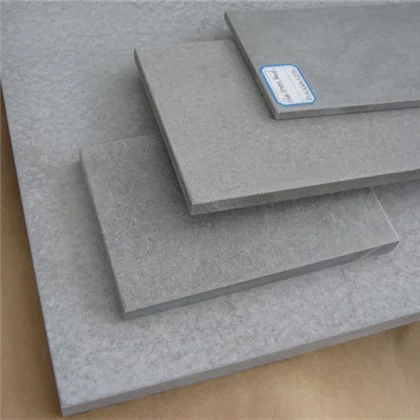 Fiber cement board product sample