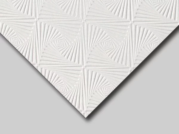 PVC gypsum ceiling tile model 254